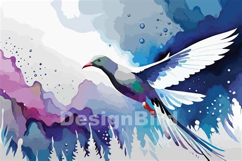 Dove Watercolor Illustration Graphic by Designbird · Creative Fabrica