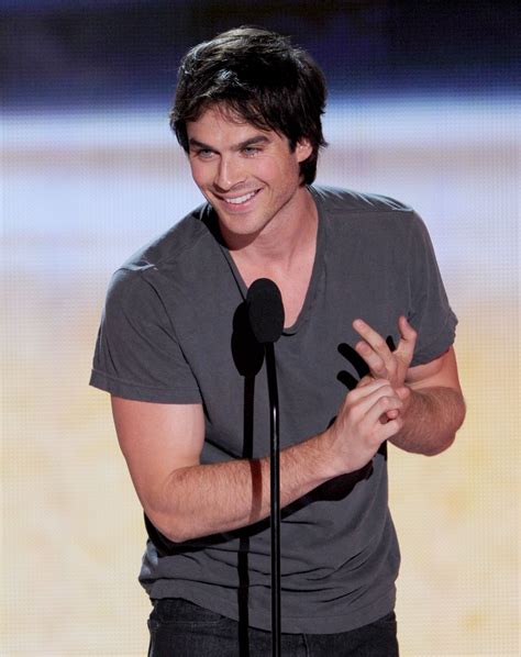 In July 2012 Ian Somerhalder Took The Stage At The Teen Choice Happy Birthday Ian