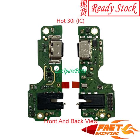 Infinix Hot I Hot Play Charging Board USB Port Pin Mic Handfree Jack For Replacement