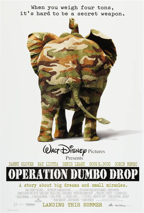 Operation Dumbo Drop : Mega Sized Movie Poster Image - IMP Awards