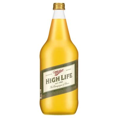 Miller High Life - Miller High Life Bottle Beer 32 Ounces (32 ounces ...