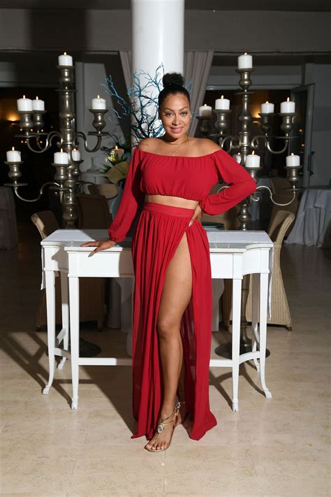 LALA ANTHONY at Ambi Media Droup Dinner in Honor of Lily Collins 07/14