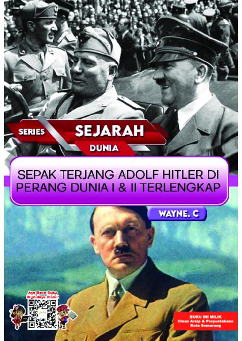 Series Sejarah Dunia Sepak Terjang Adolf Hitler Di Perang Dunia I Dan