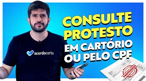 Como Tirar O Nome Do Protesto Online