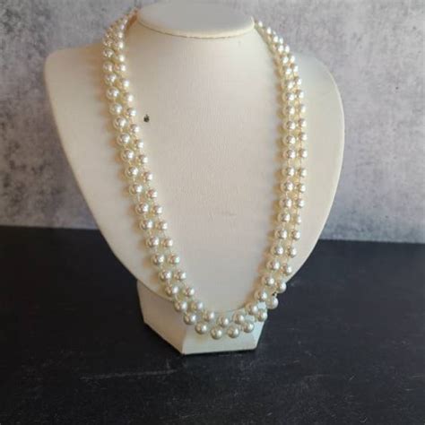 Pearl Necklace Vintage - Etsy