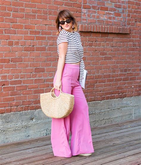 Plazzo Pants Outfit Pink Cargo Pants Outfits Pink Trousers Outfit