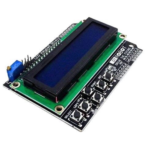 AZDelivery HD44780 LCD Keypad Shield 16x2 LCD1602 I2C Display Modul