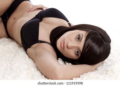 Beautiful Fashion Model Lingerie Bed Stock Photo 111919598 Shutterstock