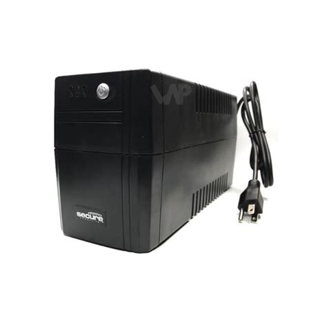 Ups Va Watts Secure Uninterruptible Power Supply Black Lap I