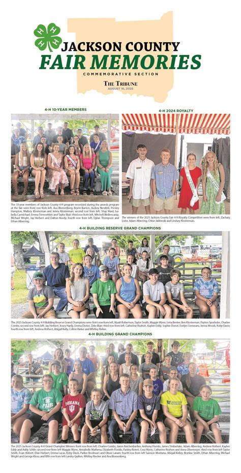 Jackson County Fair Memories (2025) - Seymour Tribune