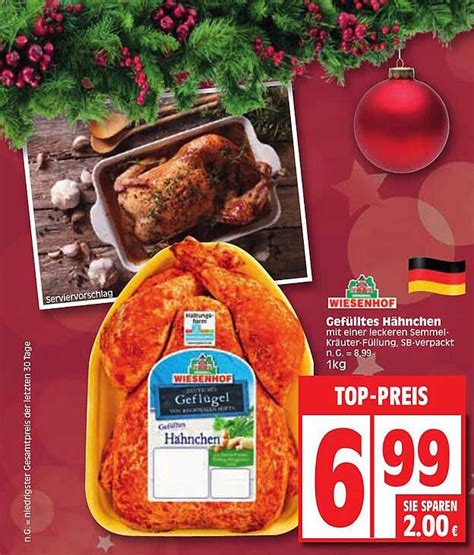 Wiesenhof Gef Lltes H Hnchen Angebot Bei Edeka Prospekte De