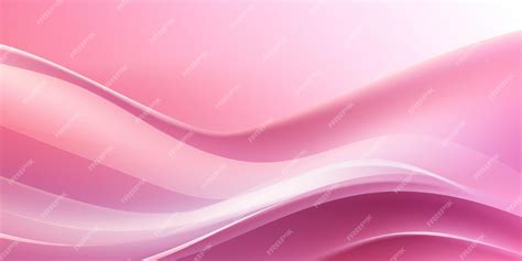 Premium Photo Magenta Pastel Tint Gradient Background With Wavy Lines