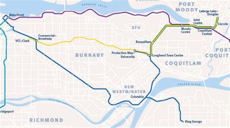 New Skytrain Routes Millennium Line Will No Longer Run To Waterfront