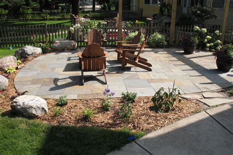 Natural Stone Patios & Sitting Walls — Colonial Stone | Natural Stone ...