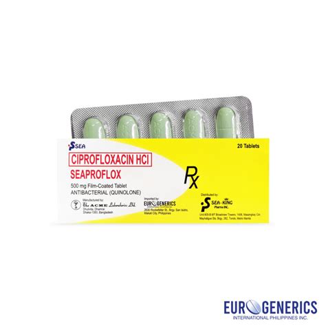 Seaproflox 500 Mg Eurogenerics