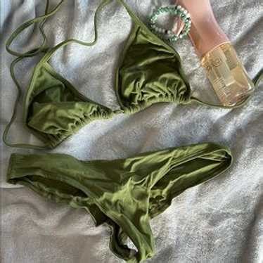 Olive Green Bikini Set Gem