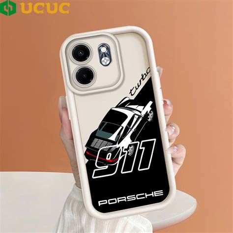 Ucuc For Infinix Smart Hot I Smart Hd Back Cover Speed Racing Car Soft Silicone Square