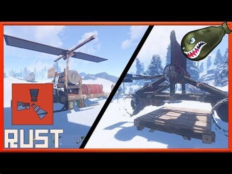 rust plugin spotlight catapult gyrocopter drawbridges fly  plane