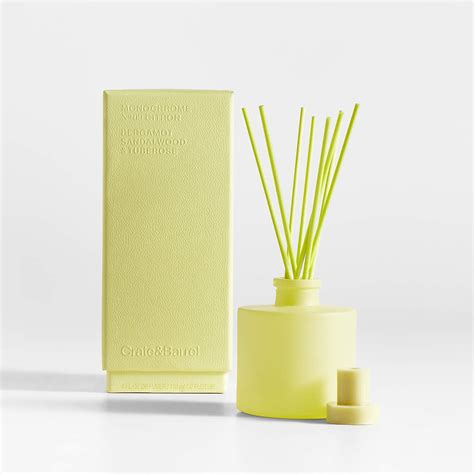 Monochrome No Citron Scented Reed Diffuser Bergamot Sandalwood