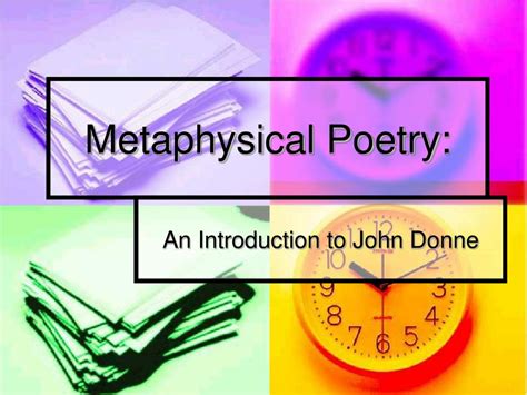 PPT - Metaphysical Poetry: PowerPoint Presentation - ID:209123