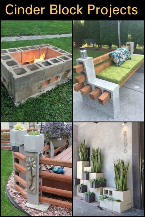 6 Creative Cinder Block Projects The Owner Builder Network Backyard Diy Projects Backyard