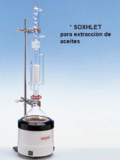 Equipo Soxhlet Para Extracción De Aceites Grasas Y Otros S 630 00