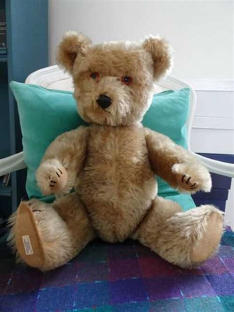 Antique Vintage Inch Musical Chiltern Mohair Teddy Bear S Old