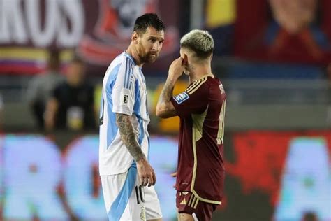 Así fue el fuerte cruce de Messi con Soteldo y Rondón