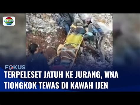 Terpeleset Jatuh Ke Jurang Saat Berswafoto WNA Asal Tiongkok Tewas Di