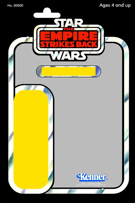 Action Figure Packaging Template