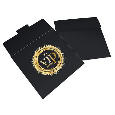 Square Card Envelopes - Printing - Creative Plastic Cards