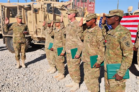 TF Resolute Hosts Mass Reenlistment In Afghanistan Article The