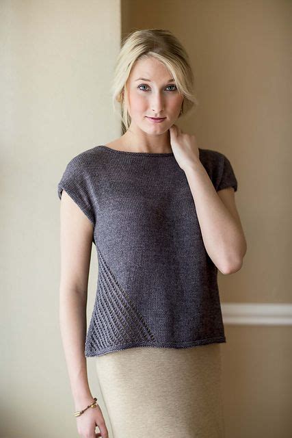 Driftwood Tee Pattern By Mercedes Tarasovich Tees Pattern Knitting