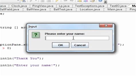 Joptionpane Java Basics Youtube