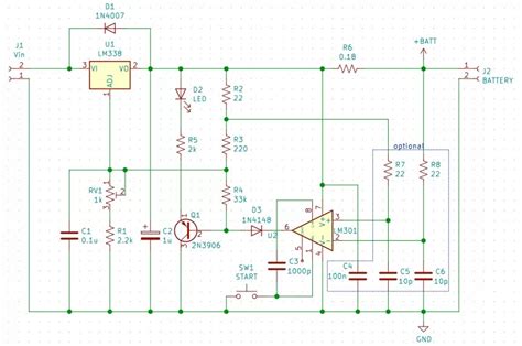 12 Volt Car Battery Charger Circuit Diagram