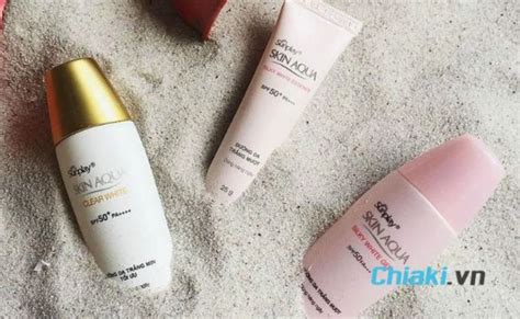 Tổng hợp TOP 10 kem chống nắng Skin Aqua Nhật Bản hot nhất năm 2024