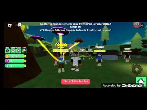 ROBLOX UFO SİMULATOR OYNUYORUZ KEEE YouTube