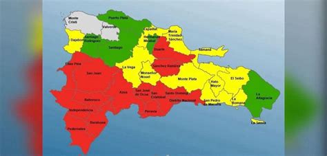 Suben A 14 Las Provincias En Alerta Roja Suman 30 Provincias En Alerta