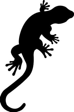 Gecko Silhouette - ClipArt Best