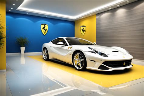 Create an image featuring a luxury (Wild 2025 Ferrari 12Cili... by ...