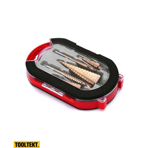 Tooltekt® Titanium Plating Drill Bit Set（6pcs）