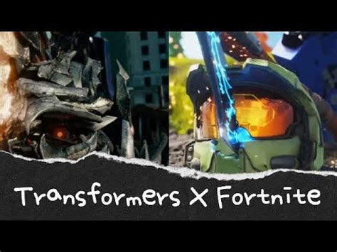 Transformers X Fortnite Remake Optimus Prime Vs Darth Vader Fortnite