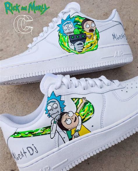 Rick And Morty Air Force Custom Daniel Customs