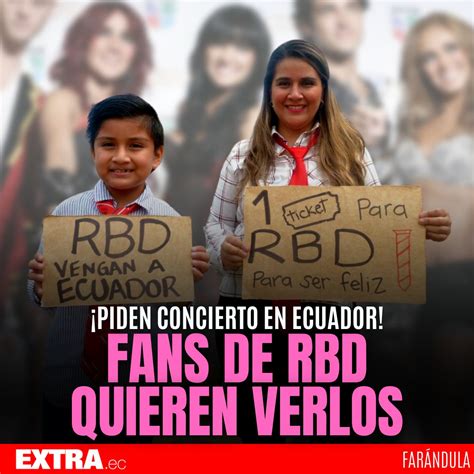 RBD Ecuador On Twitter RT Erickrbd3008 RBD Oficial Soyrebeldetour