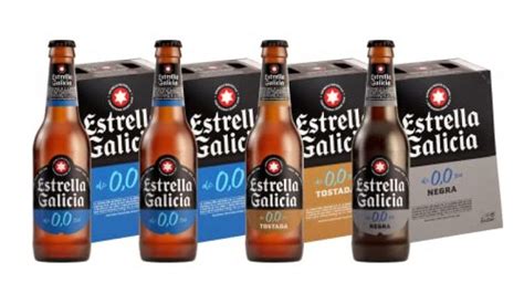 Cervezas Estrella Galicia Pack Familia Sin Alcohol Supermercado Y