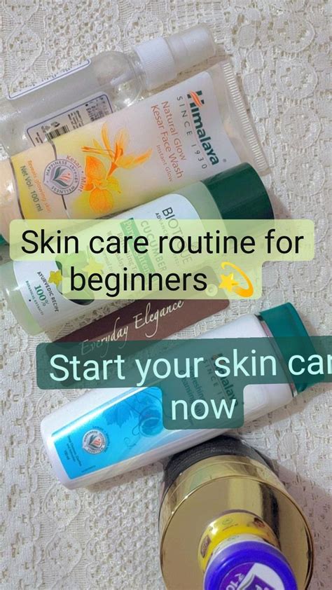 Skin Care Routine For Beginners 💫 Start Your Skin Care Now Skin Care