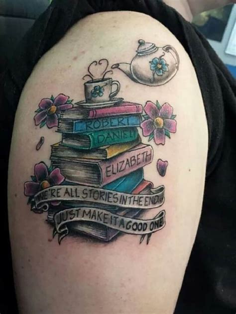 Best 35 Literary Book Tattoos Ideas For Men