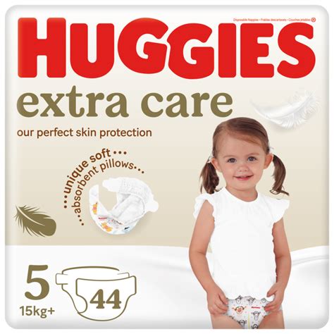 Huggies Extra Care Nappies Size 5 44's - HiFi Corporation