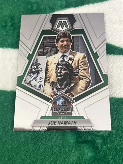 Mosa Que Panini Joe Namath Hall Of Fame Jets De New York Eur