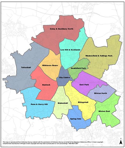 Wolverhampton Map - United Kingdom